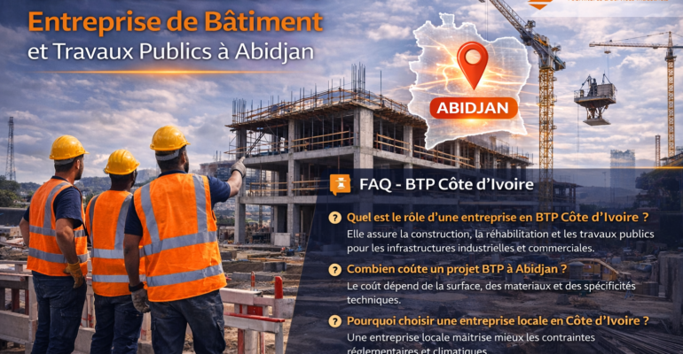 entreprise BTP Côte d’Ivoire Abidjan
