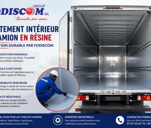 Revêtement Intérieur de Camion en Résine : La Solution Durable par Fodiscom